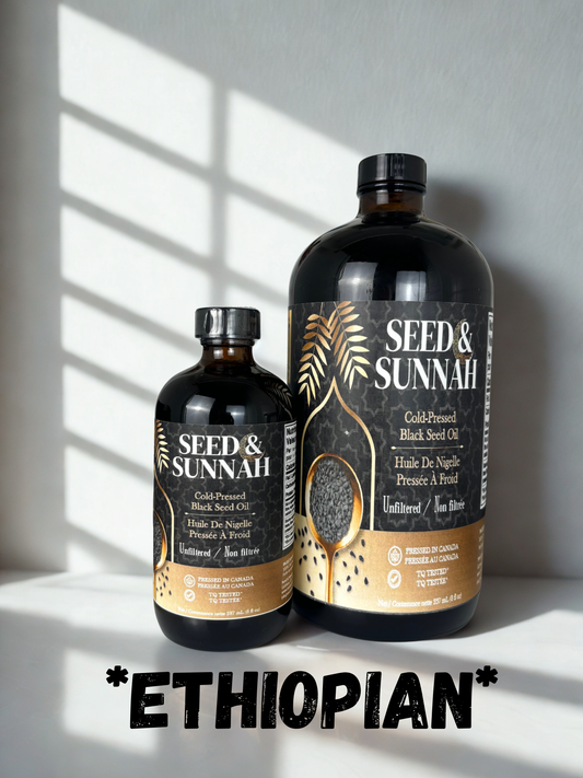 Ethiopian Black Seed Oil (8 oz)
Limited Batch